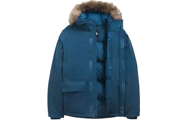 

Пуховик мужской Monterey Blue The North Face, цвет Monterey Blue