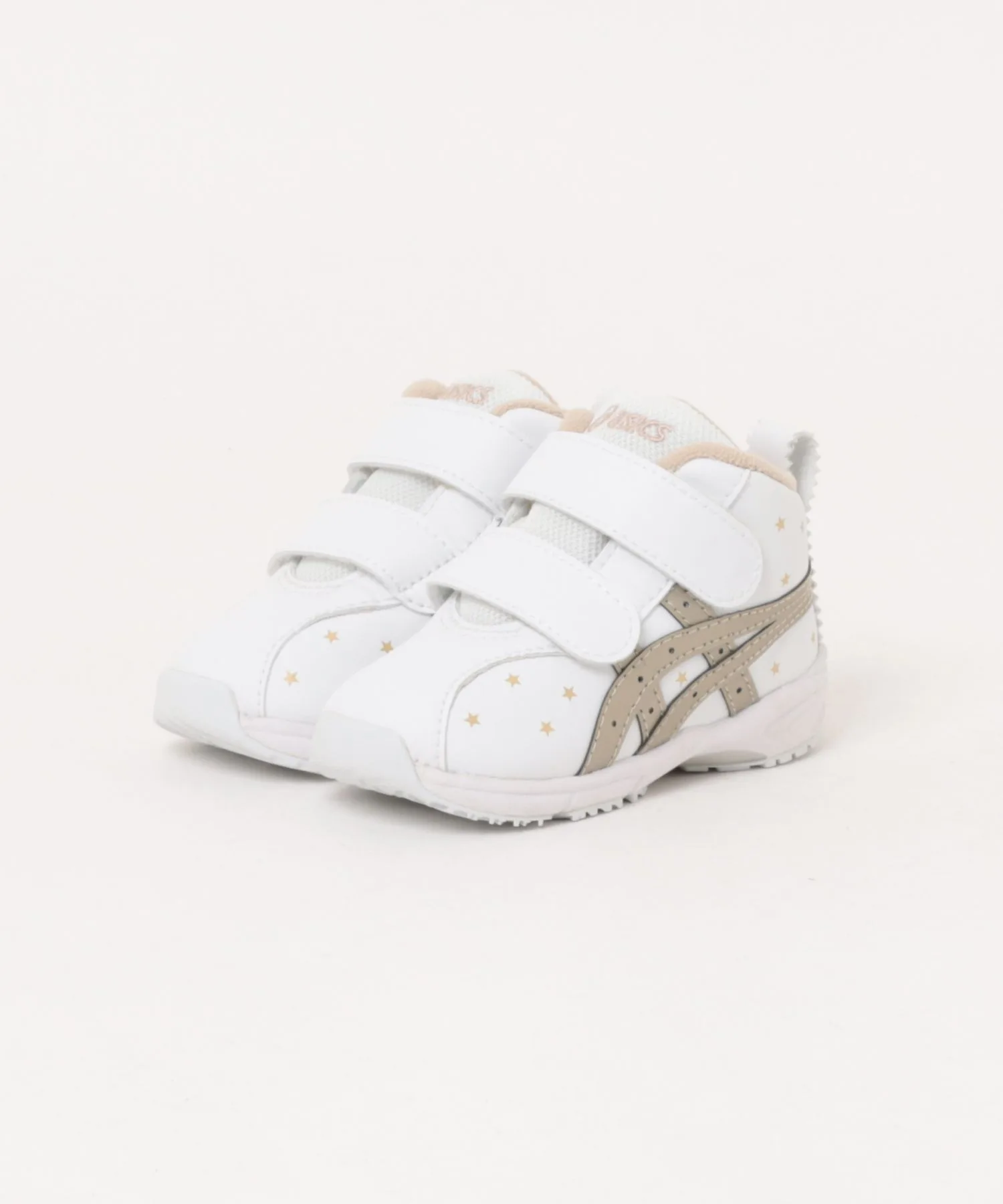 Детские кроссовки ASICS GD.RUNNERBABY SL-MID золотисто-белые
