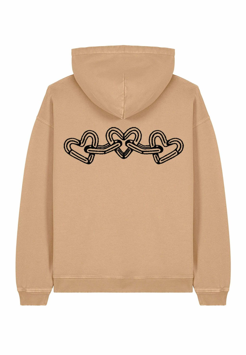

Толстовка EMBROIDERY UNISEX VINTAGE - Hoodie Mira Paris, бежевый