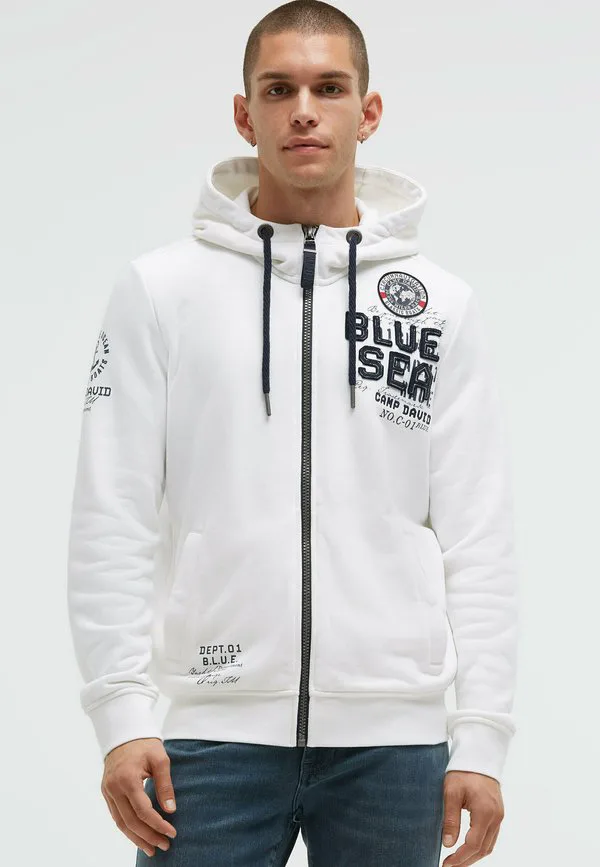 

Толстовка на молнии mit und arts Camp David, Ivory, Бежевый, Толстовка на молнии mit und arts Camp David, Ivory