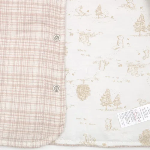 Детская куртка-жилет Organic Mom из хлопка, синий — фото 4