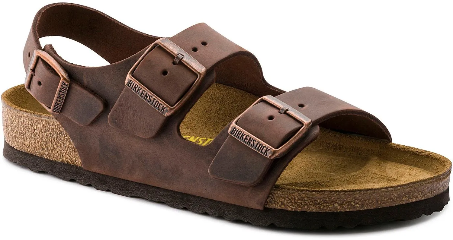 

Миланские сандалии мужские Birkenstock, Habana