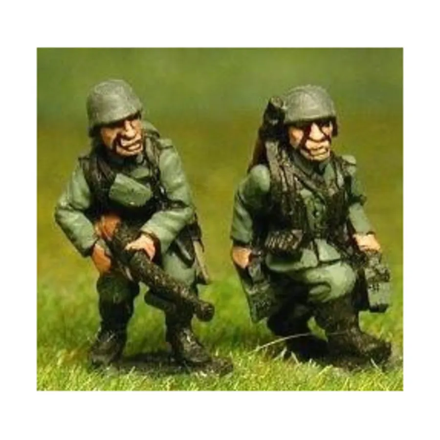 

Экипаж LMG - наступление, 1940-1944 гг., WWII Miniatures - German (15mm) (Essex Miniatures)