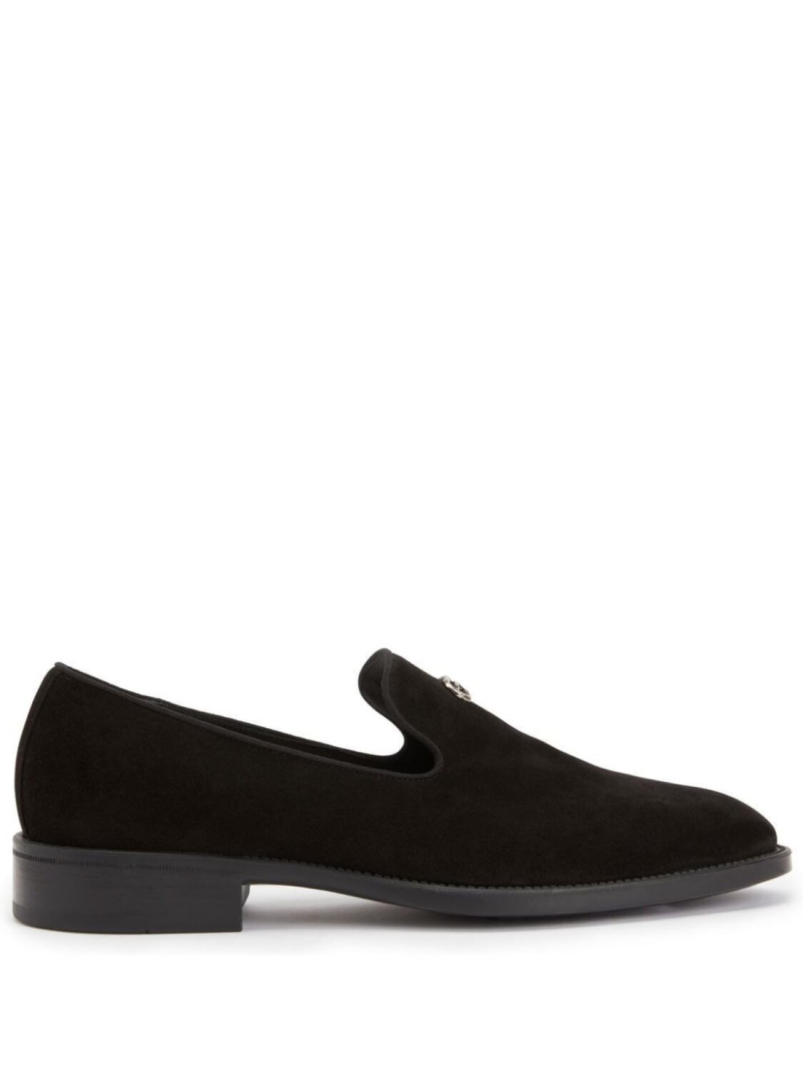 

Giuseppe Zanotti лоферы Imrham с логотипом, черный