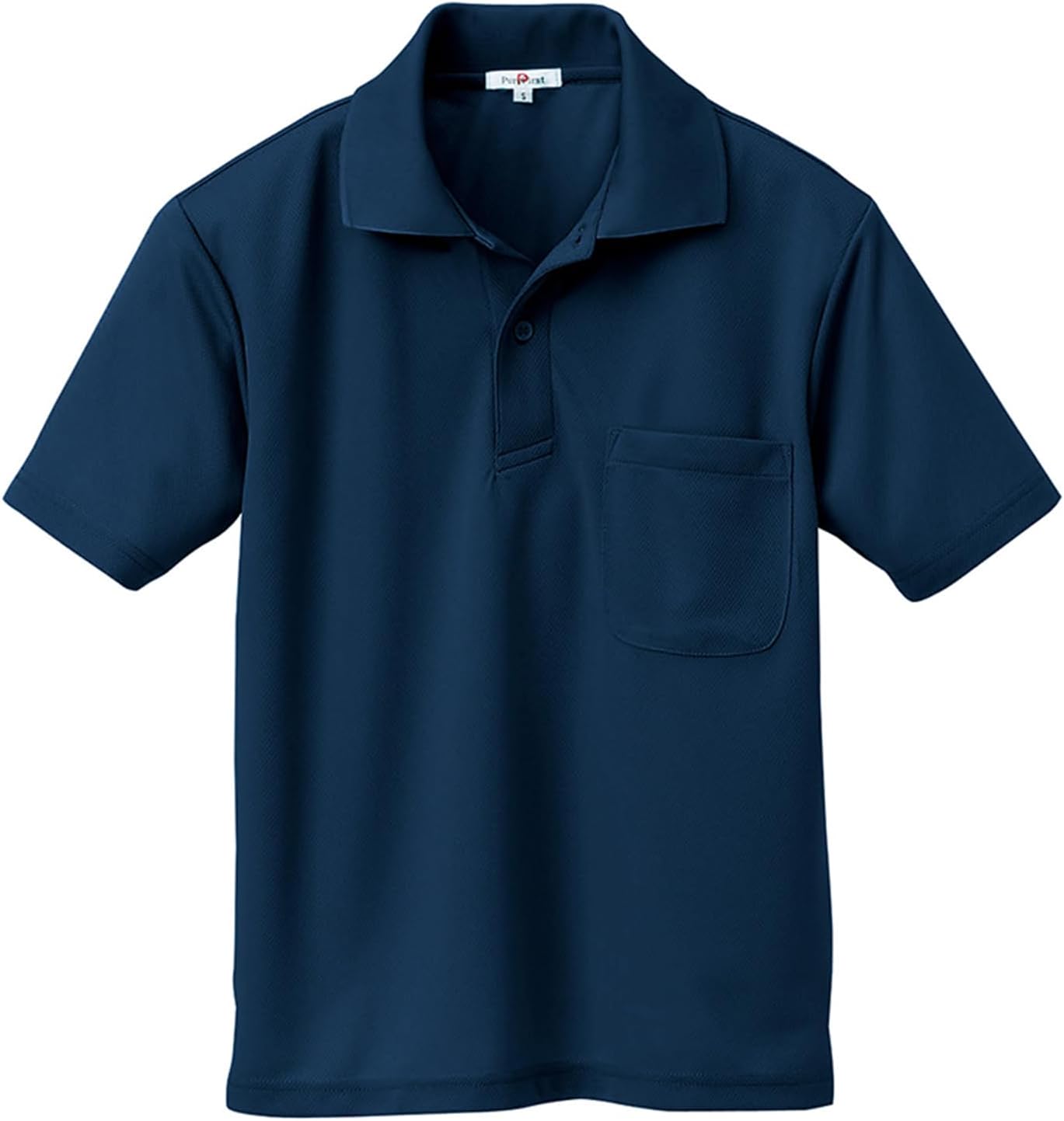 

Футболка-поло с коротким рукавом Aitoz из влагоотводящей и быстросохнущей ткани (для комфорта и прохлады) #AZ-10579, темно-синий