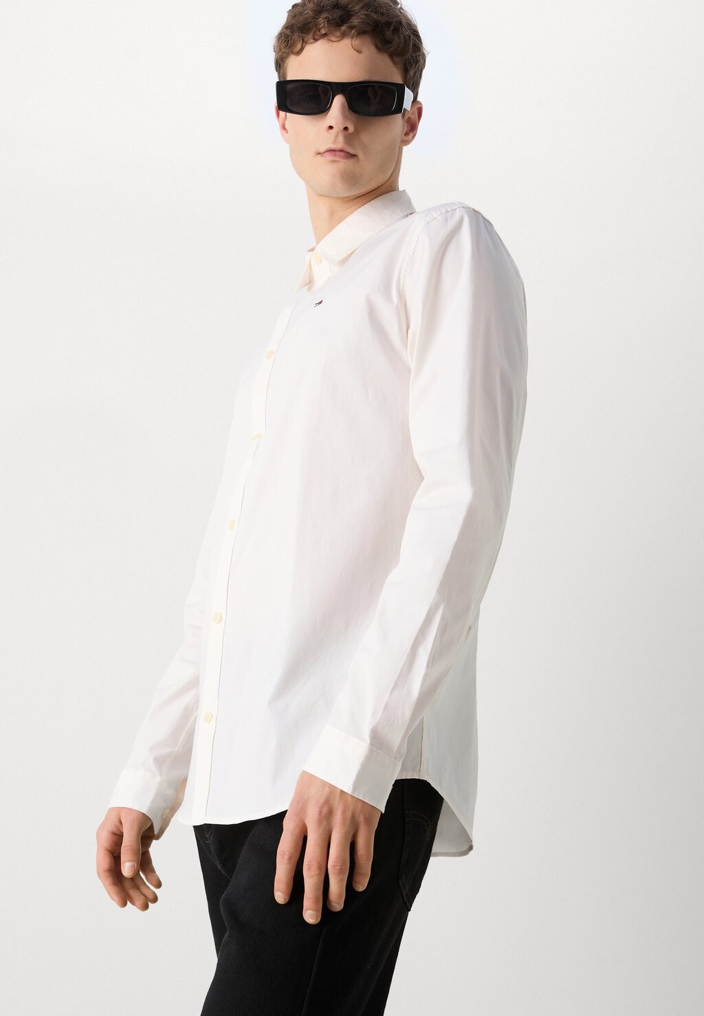 

Рубашка Original Shirt Tommy Hilfiger, бежевый