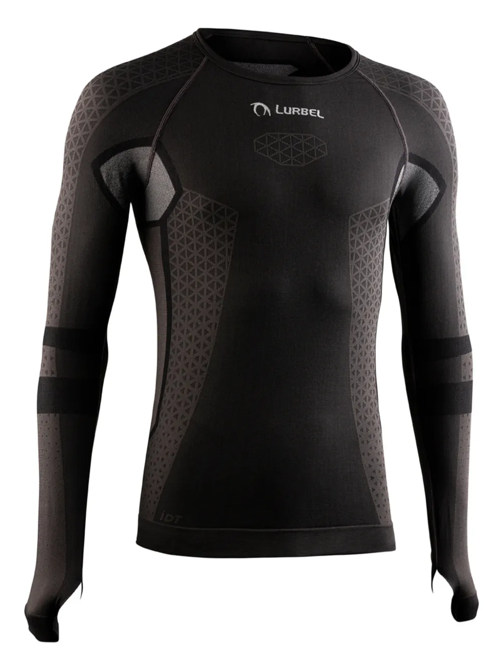 

Футболка Cristallo с геометричным принтом Lurbel, черный