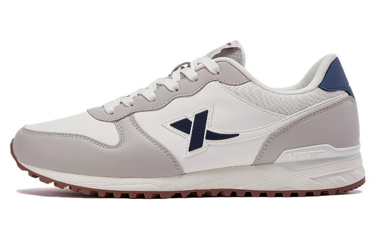 

Кроссовки XTEP Lifestyle Shoes Men Low-top Gray, белый