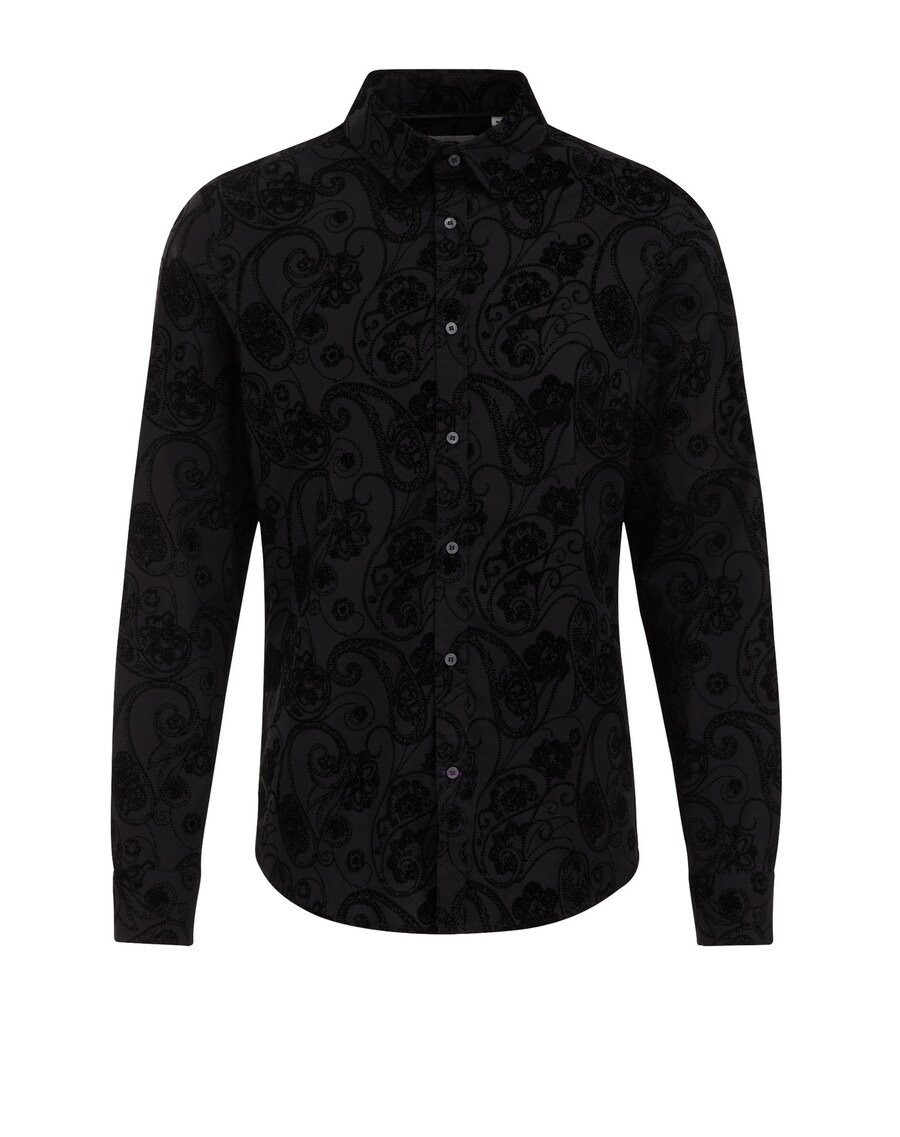 

Деловая рубашка WE Fashion Slim fit Business Shirt, черный