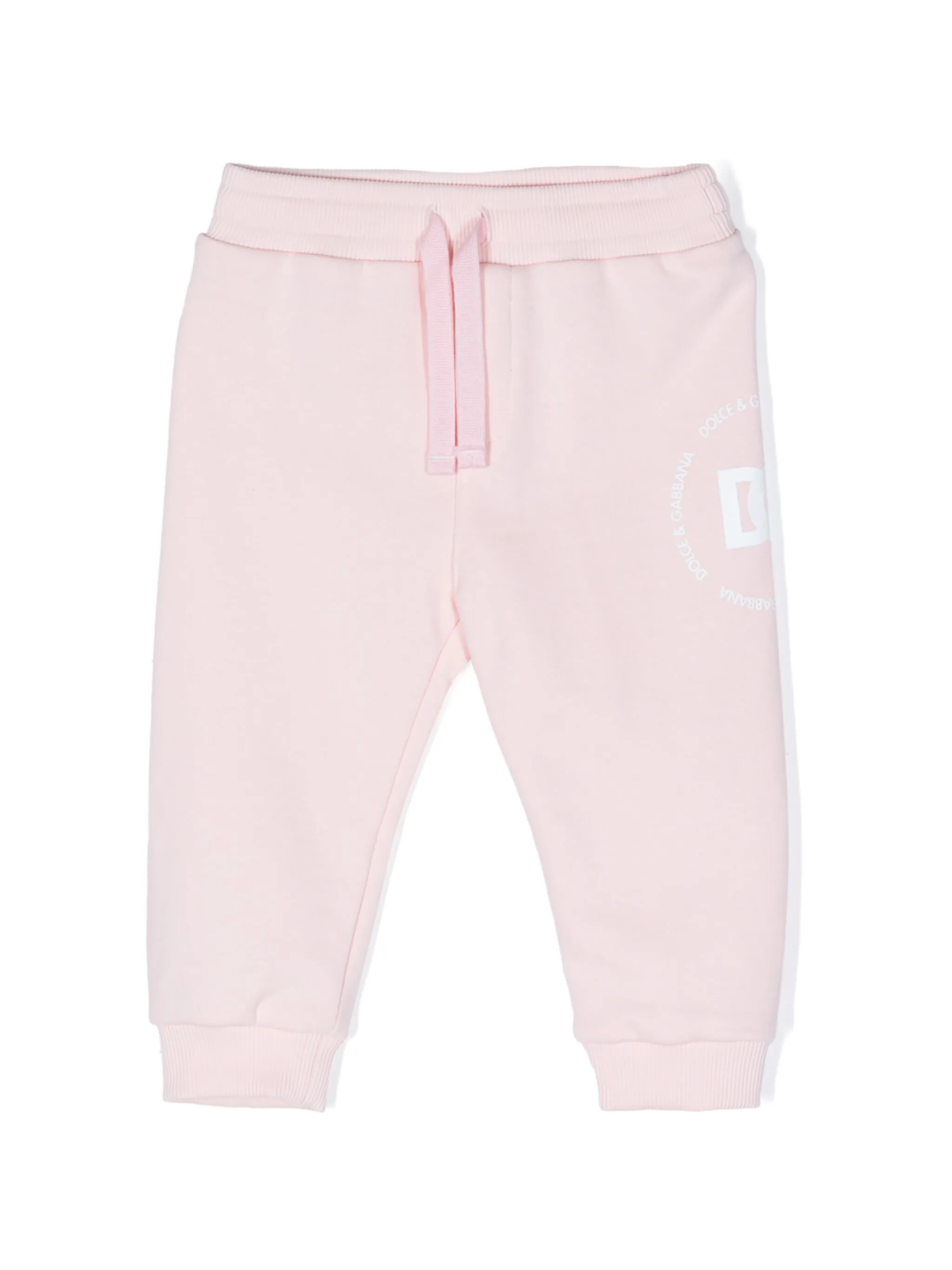 

Спортивные брюки с логотипом DG Dolce & Gabbana Kids, розовый