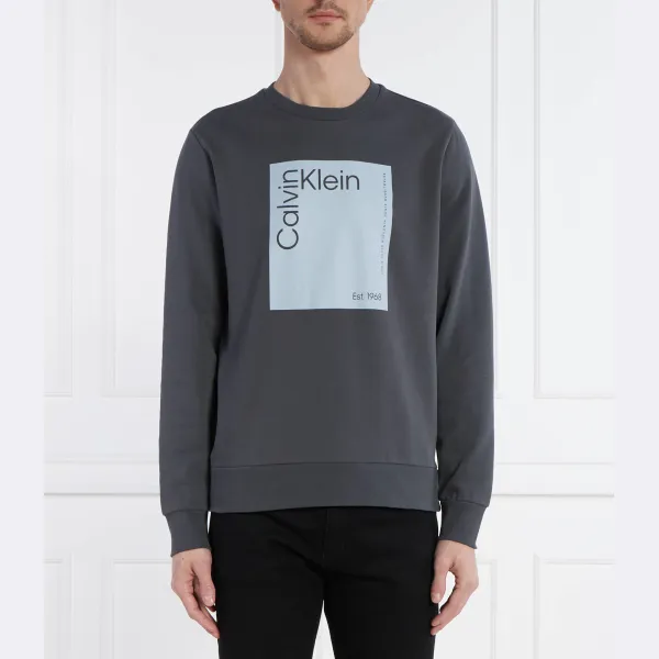 

Толстовка обычного кроя Calvin Klein, серый