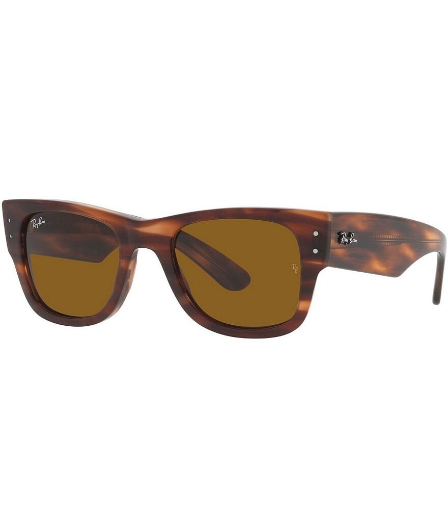 

Квадратные солнцезащитные очки Ray-Ban унисекс Rb0840s 51 мм, коричневый