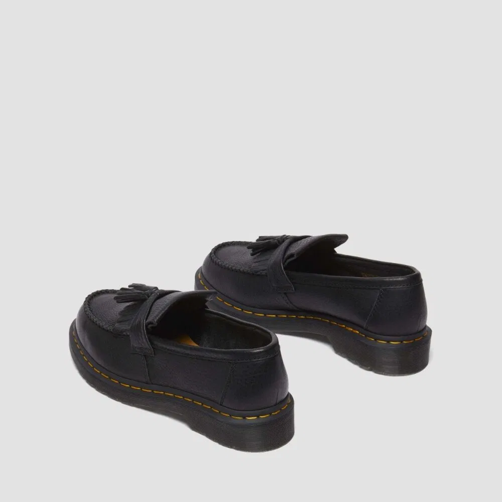 Мужские лоферы с кисточками Adrian Ambassador, чёрные, от Dr. Martens — фото 4