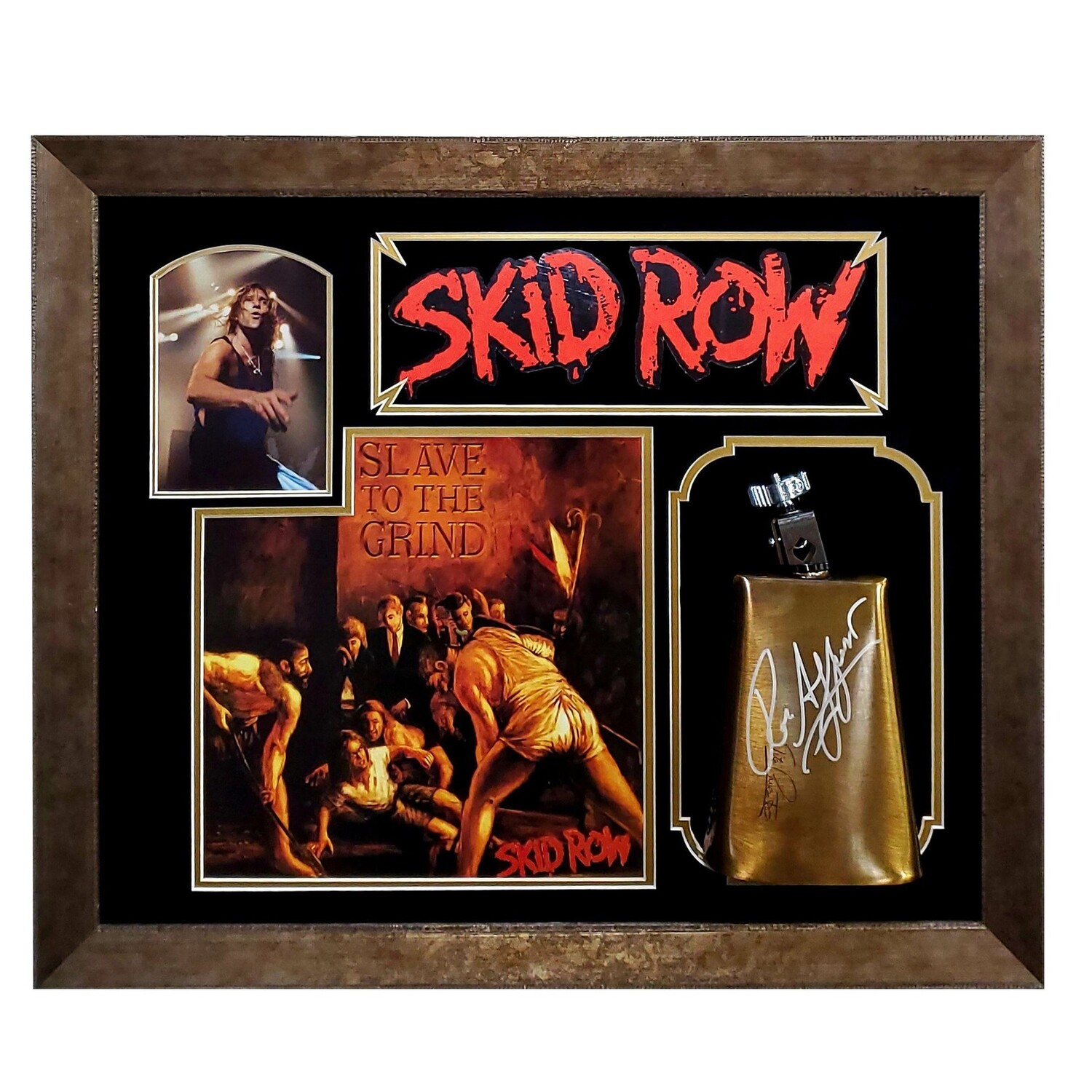 

Виниловая пластинка Rob Affuso Autographed Cowbell Photo Collage (Cx Auth)