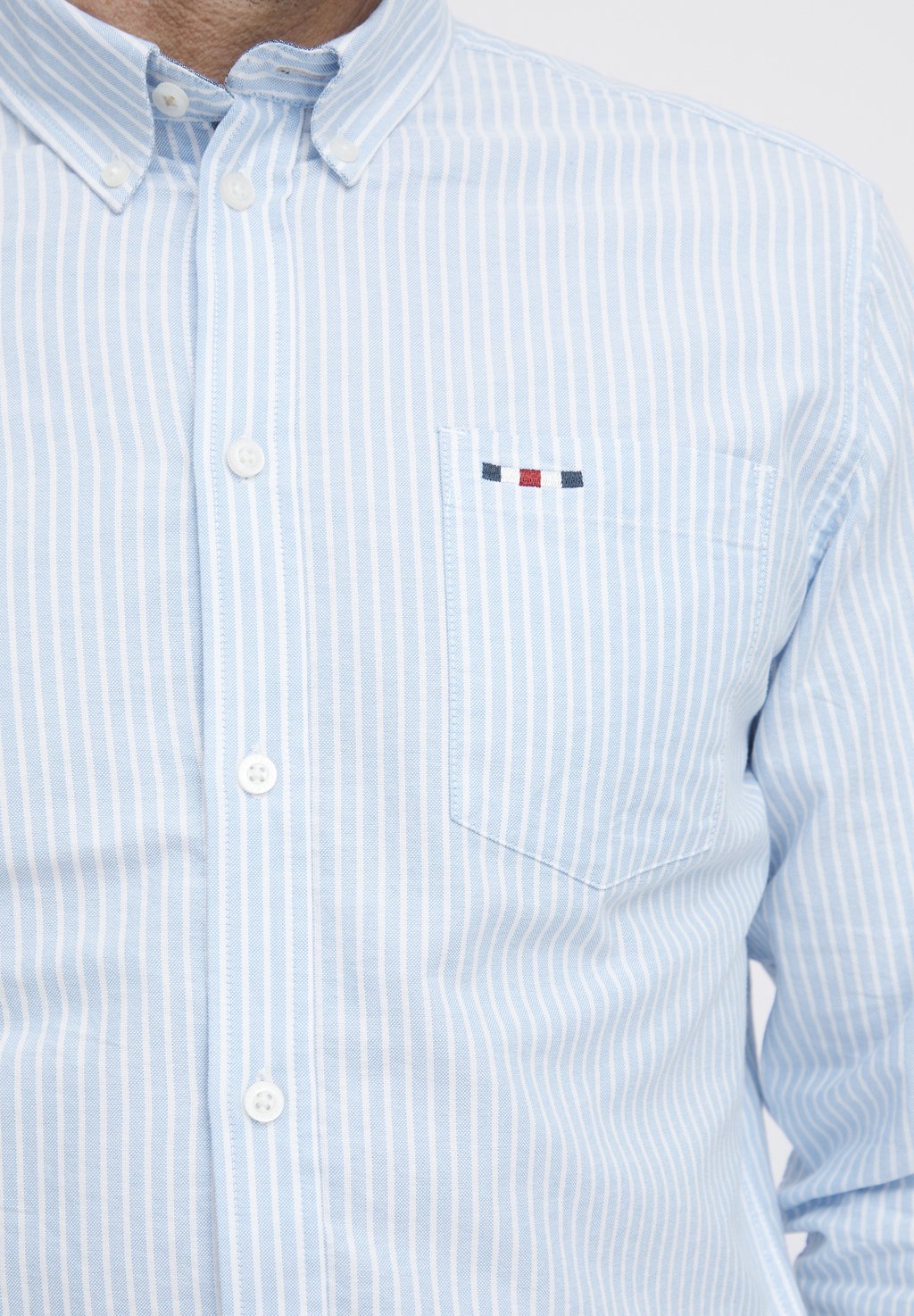 

Рубашка STEVEN STRIPE OXFORD FQ1924, синий