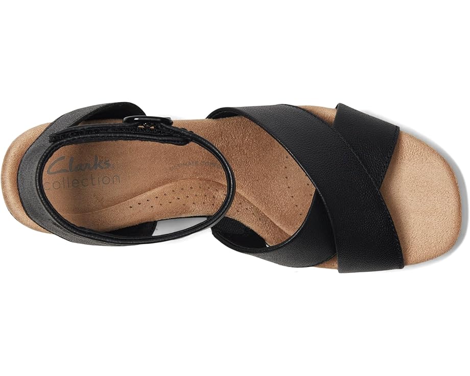 Туфли Clarks Nerisa Pearl, цвет Black/Black Leather — фото 2