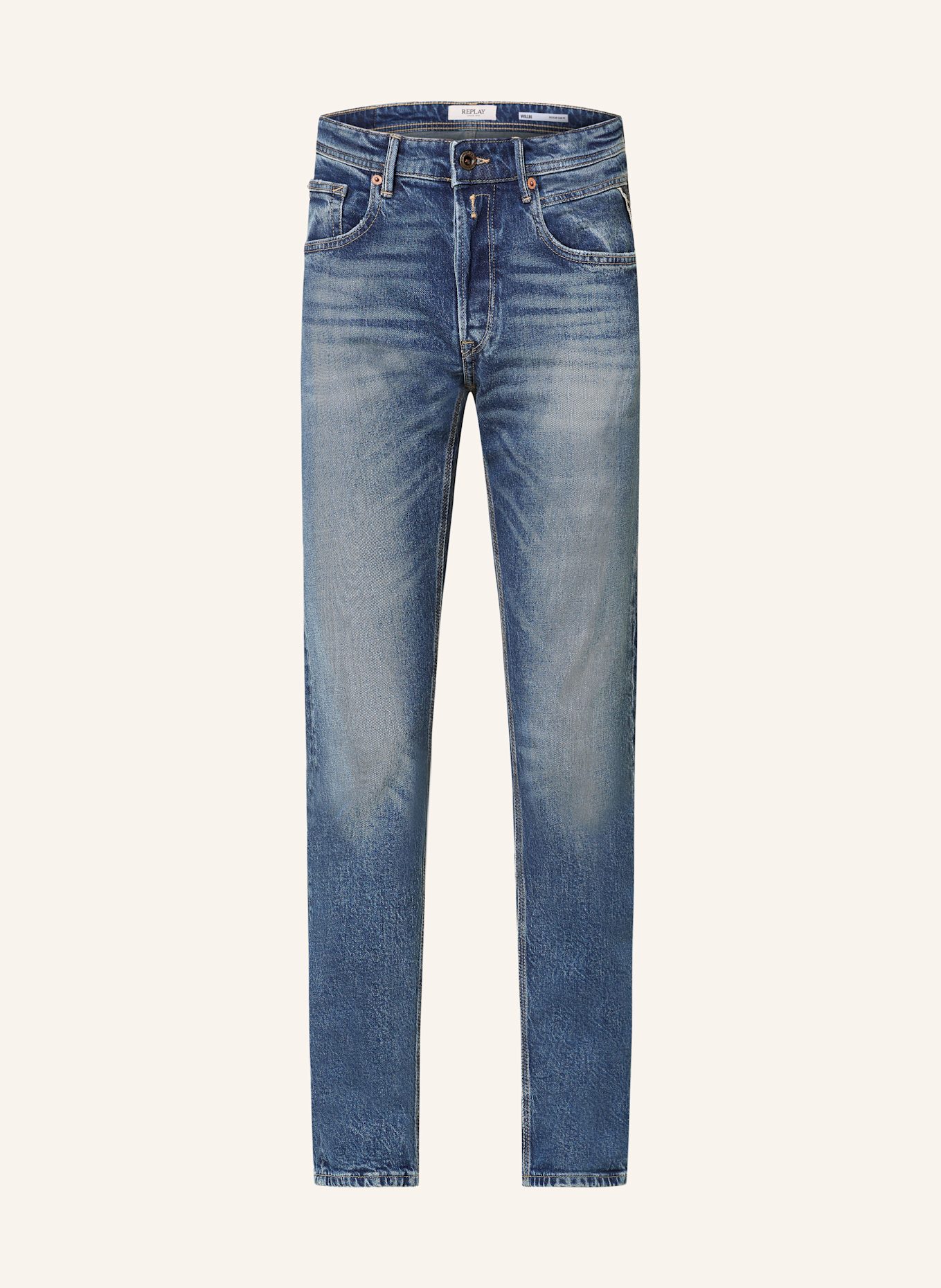 

Джинсы willbi regular slim fit Replay, синий