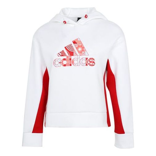

Свитер cny hood sweat limited casual sports breathable hoodie white Adidas, белый