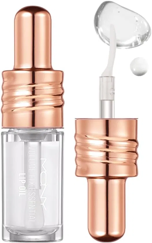 Масло для губ MACQUEEN NEWYORK Volume Fix Essential Lip Oil, 3 мл, прозрачный Mqny