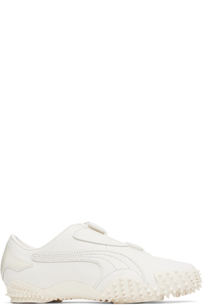 Белые кожаные кроссовки Mostro PUMA