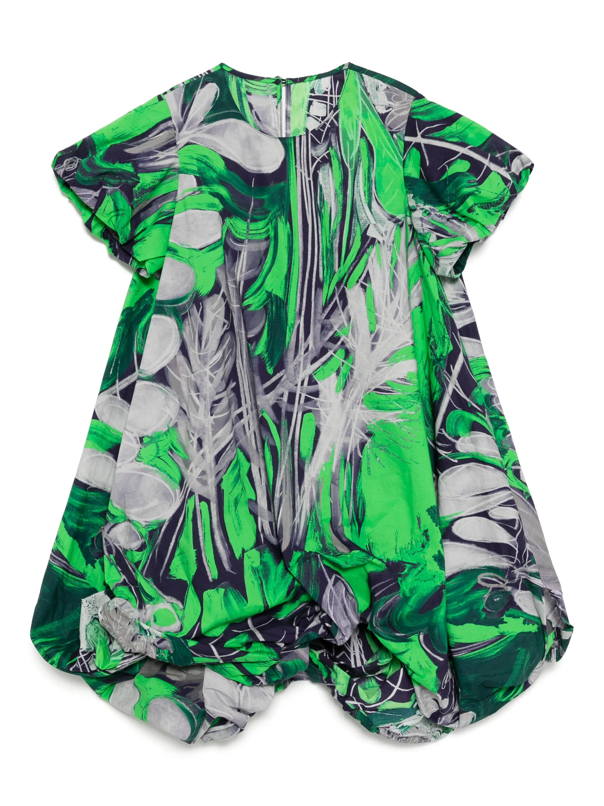 

Платье с асимметричным подолом Jnby By Jnby, зеленый