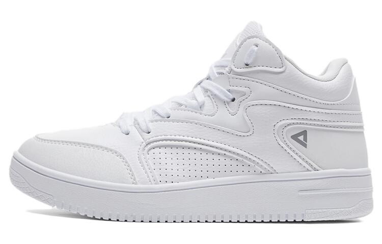 

Кроссовки PEAK Skateboarding Shoes Women's High-top White, белый