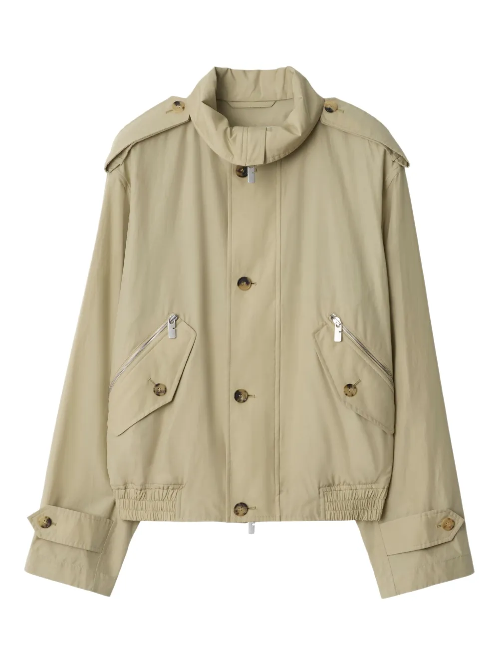 

Куртка с высоким воротником BURBERRY, нейтральный