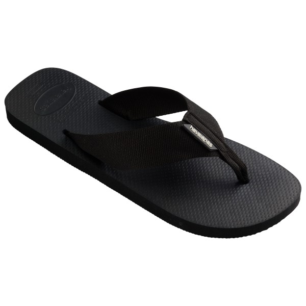 

Базовый городской материал - сандалии Havaianas, черный