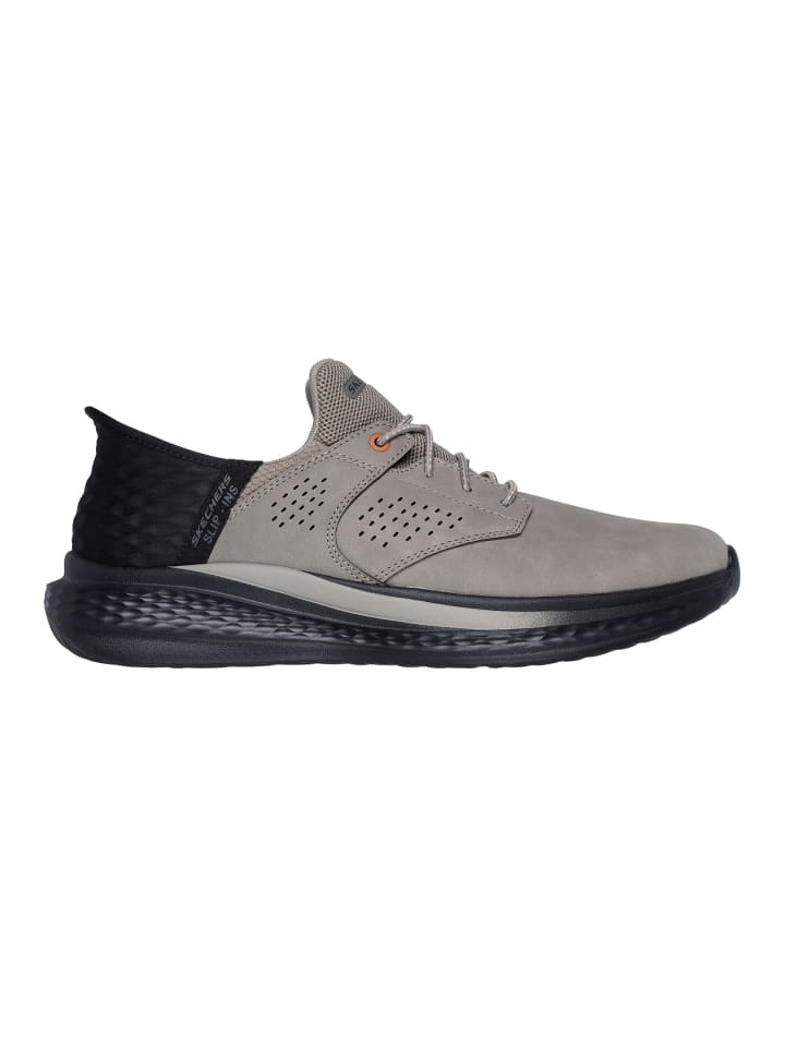 Кроссовки на шнуровке Skechers Sneakers Low SLADE-MACKLIN, серый — фото 2