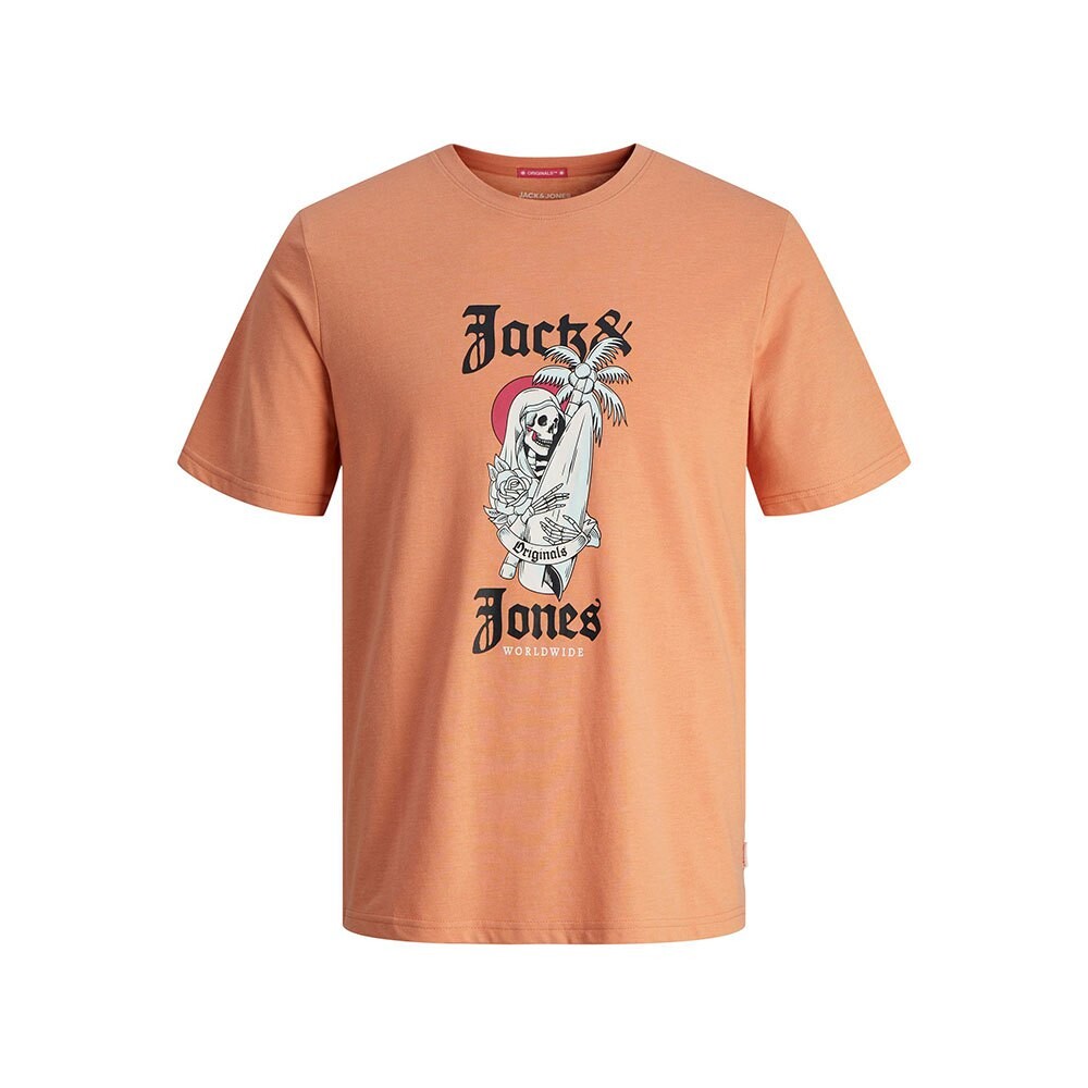 

Футболка с коротким рукавом Jack & Jones Coconut Skull, оранжевый