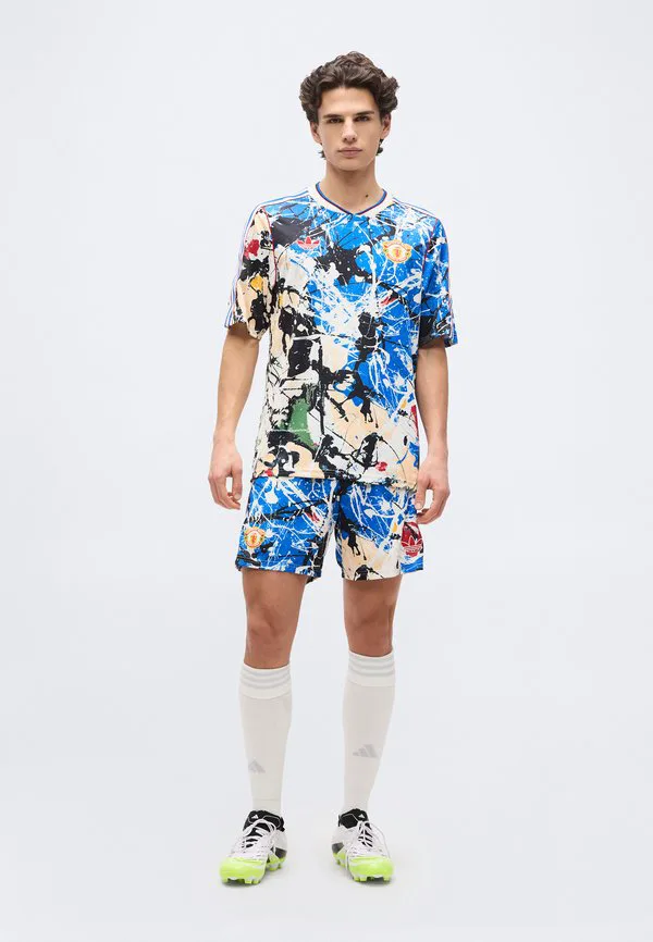 Футболка с принтом «каменные розы» команды «манчестер юнайтед» Adidas Originals, Multicolor — фото 2