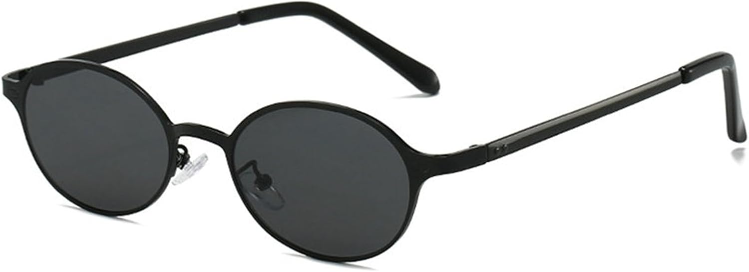 

Солнцезащитные очки Helena Retro Oval для женщин и мужчин, роскошная металлическая оправа, дизайнерские классические солнцезащитные очки с защитой от УФ-излучения UV400, C1