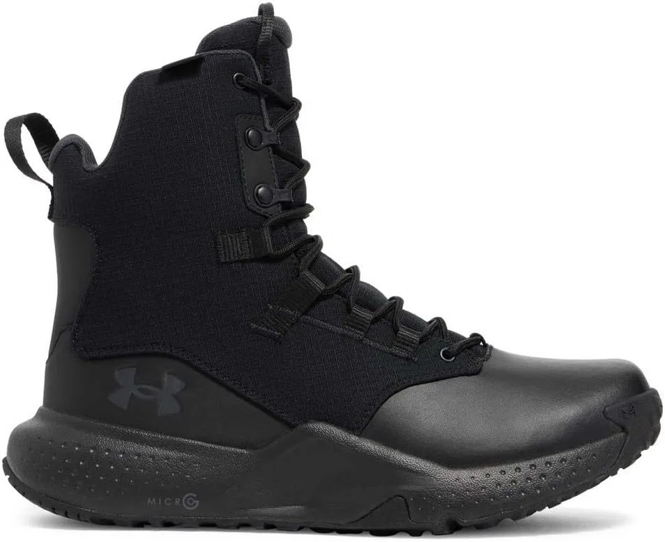 Водонепроницаемые и тактические ботинки Under Armor Men's Micro G Stellar Zip Under Armour, черный