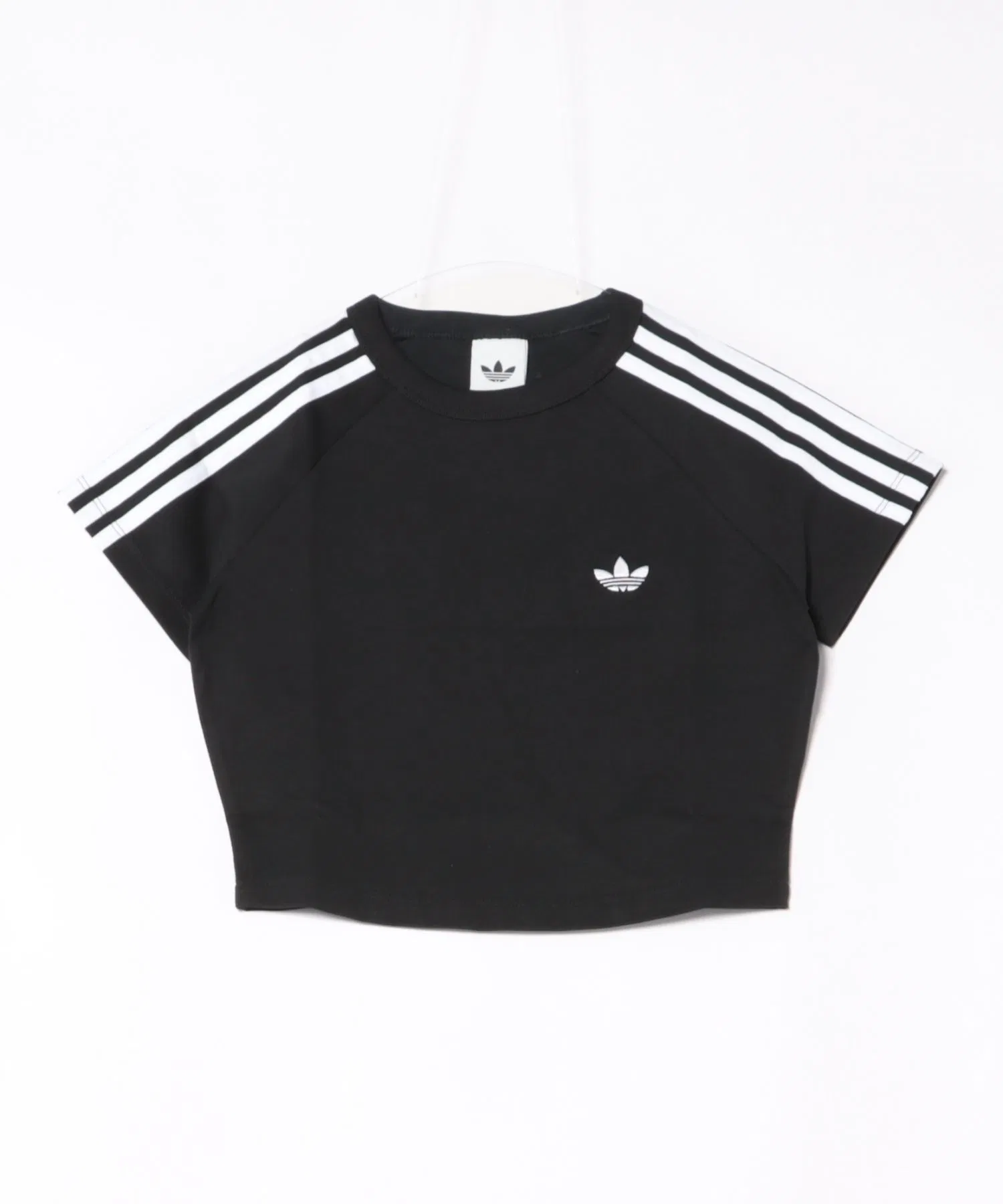Женская футболка adidas SST BABY TEE чёрная