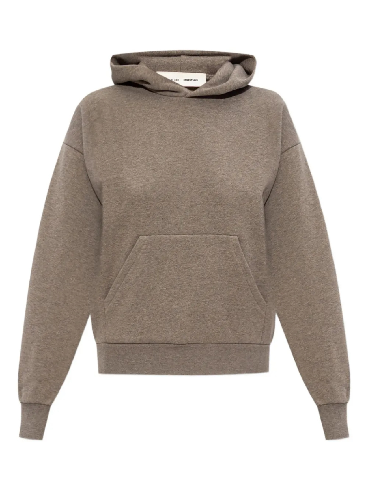 

FEAR OF GOD ESSENTIALS толстовка с капюшоном и карманом, коричневый