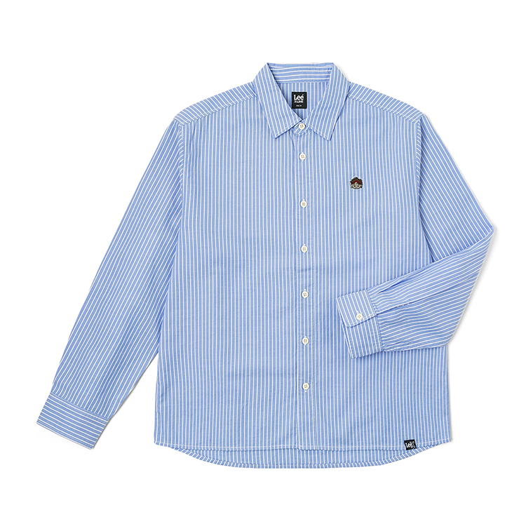 

Lee Рубашка унисекс синяя