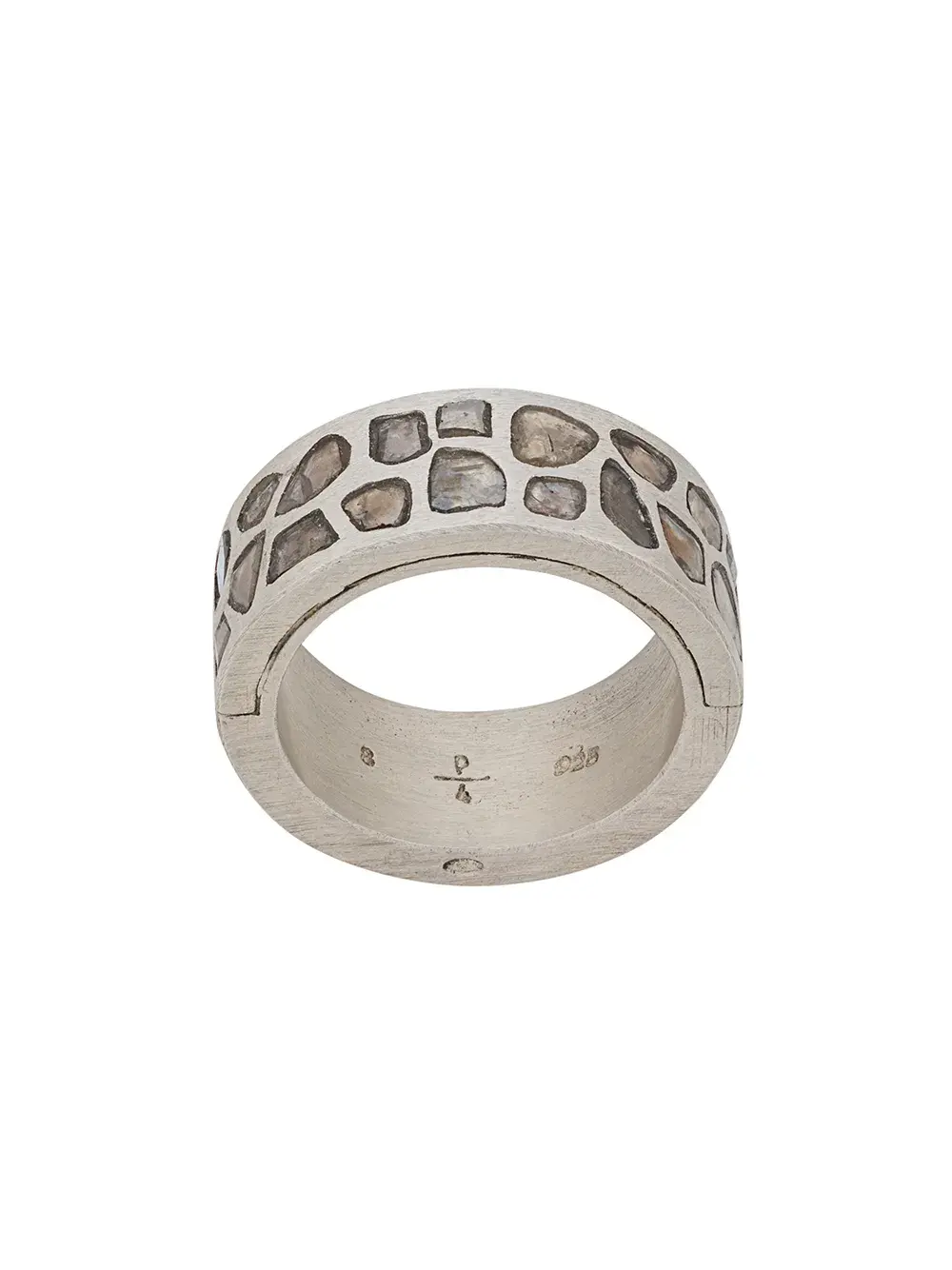 

Кольцо Sistema Parts of Four, серебяный