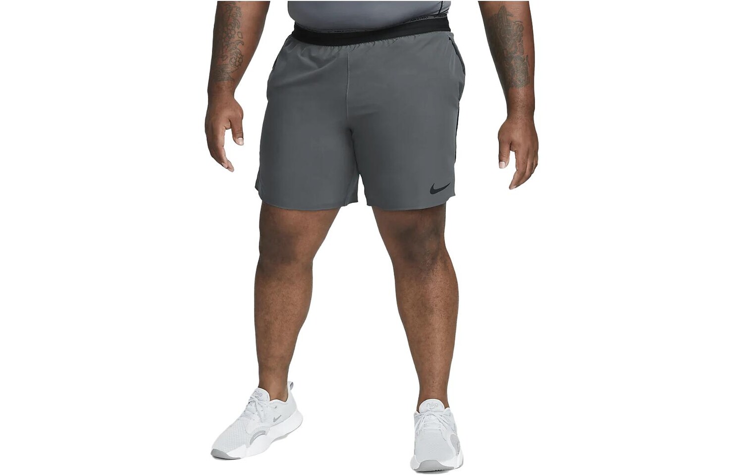 Повседневные шорты мужские Iron Gray Nike, серый — фото 2
