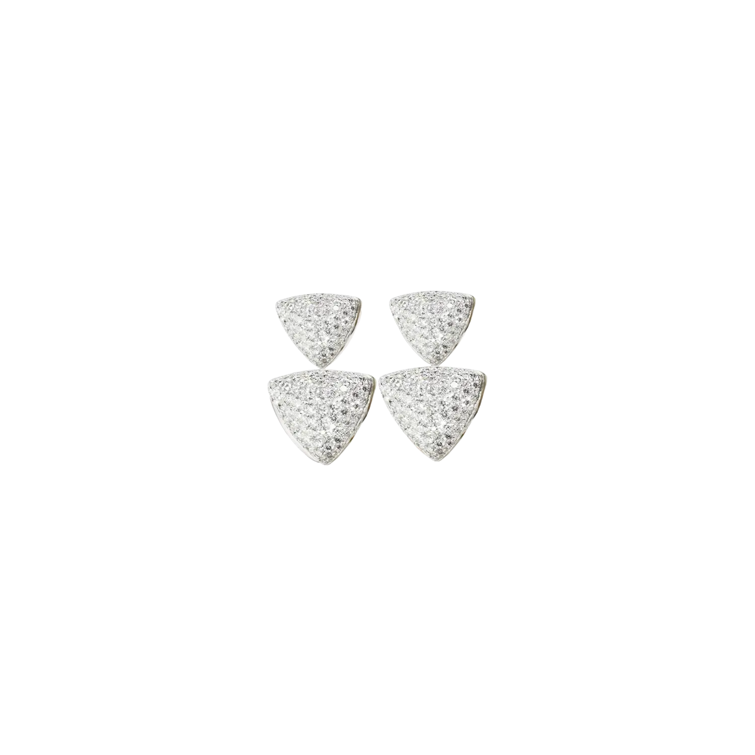 

Серьги Vhernier Arrow из белого золота с бриллиантовым паве