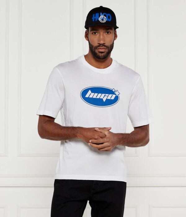 

Футболка нугоклин Regular fit Hugo Blue, белый