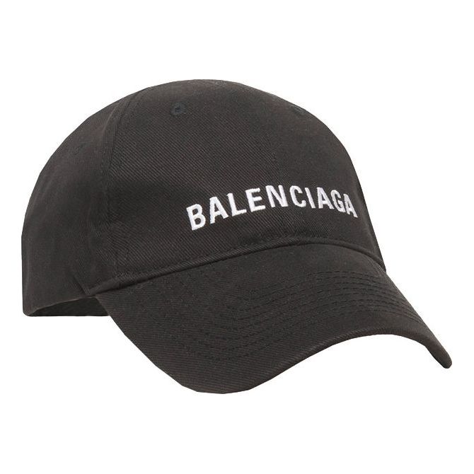 

Бейсболка Balenciaga Cap 'Black White', черный
