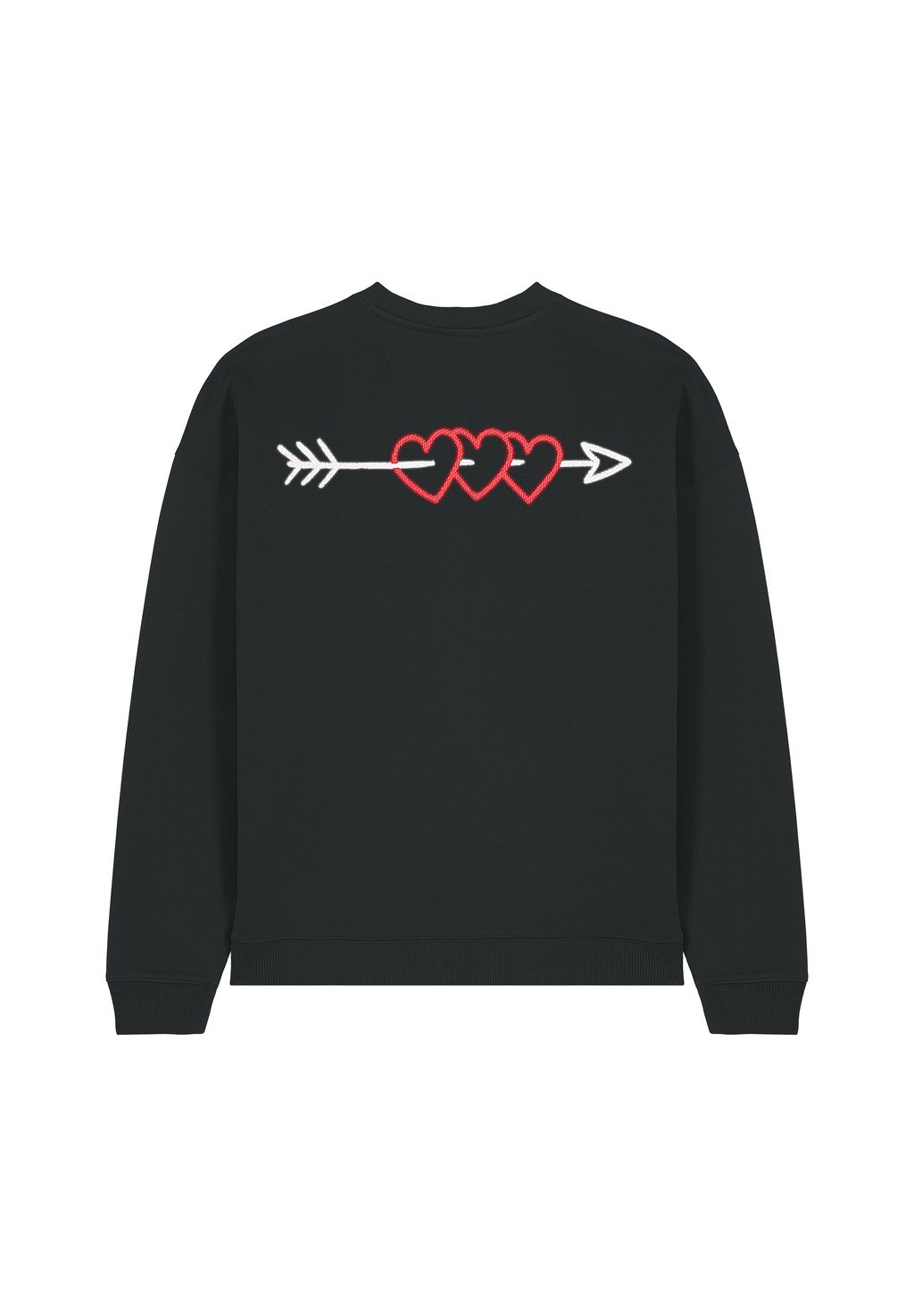 

Толстовка ARROW BACK EMBROIDERY UNISEX Mira Paris, черный