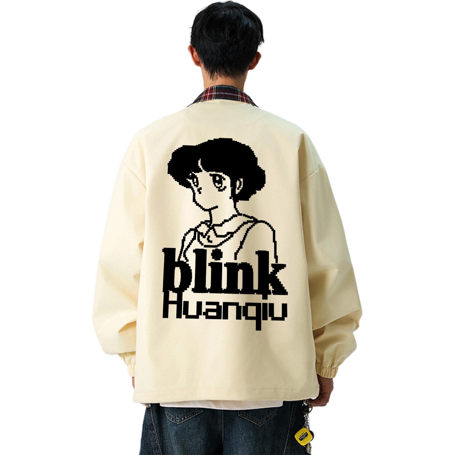 

Куртка Unisex Stand Collar Moderate HUANQIU, светло-желтый