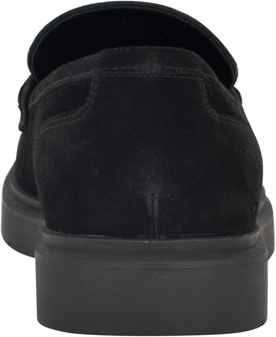 Лоферы Calvin Klein Brinda, цвет Black Suede — фото 4