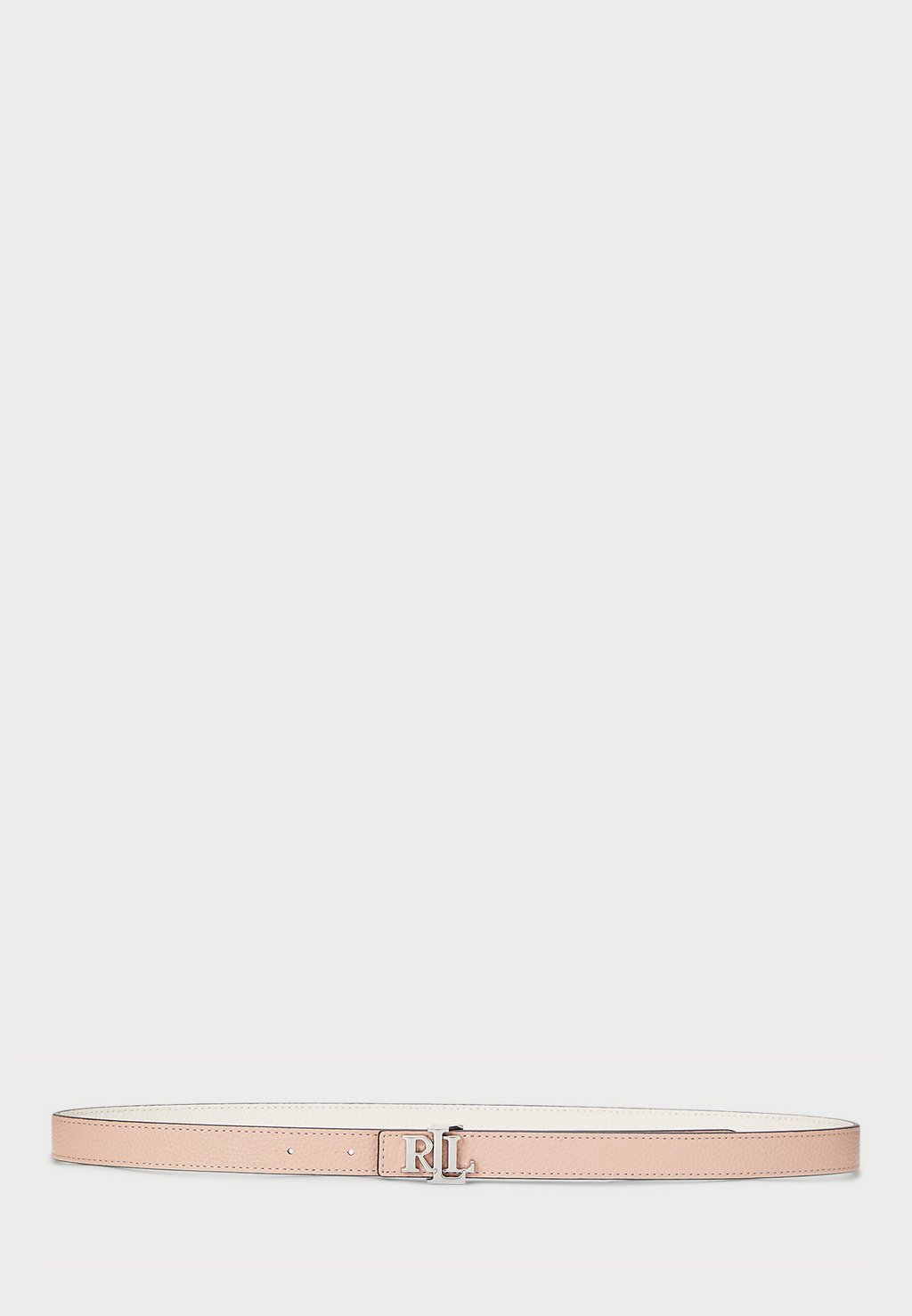 

Пояс LOGO REVERSIBLE LEATHER SKINNY BELT Lauren Ralph Lauren, цвет Sunrise Blush/Soft White
