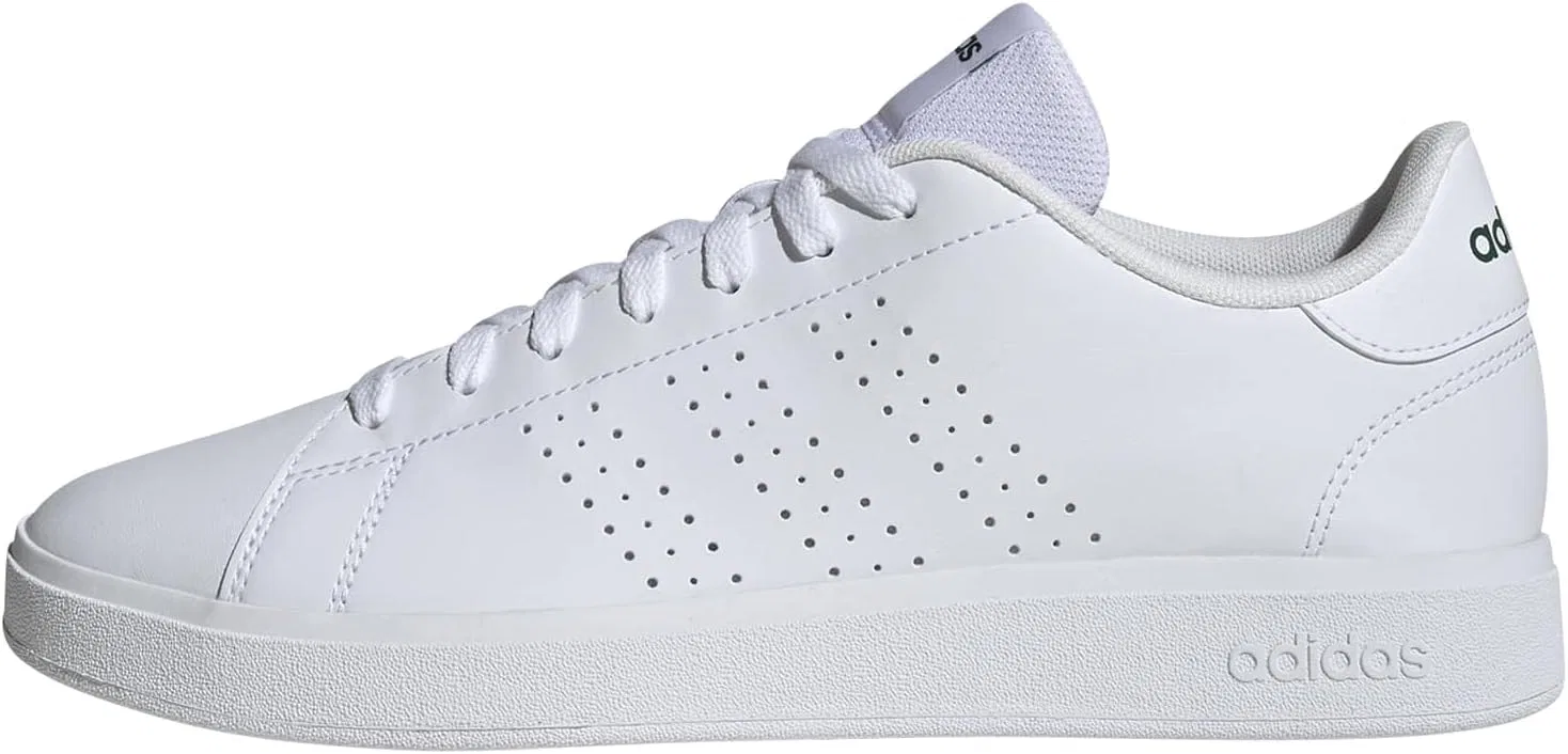 Кроссовки Adidas Unisex Advantage Base 2.0, Cloud White Collegiate Green