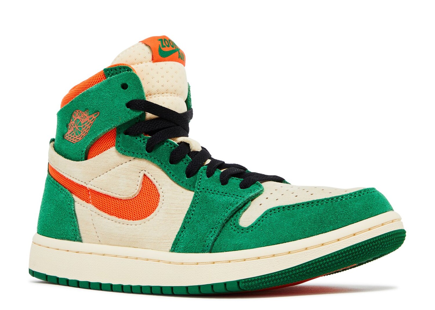 Кроссовки Air Jordan Wmns Air Jordan 1 High Zoom Comfort 2 'Pine Green', зеленый — фото 2