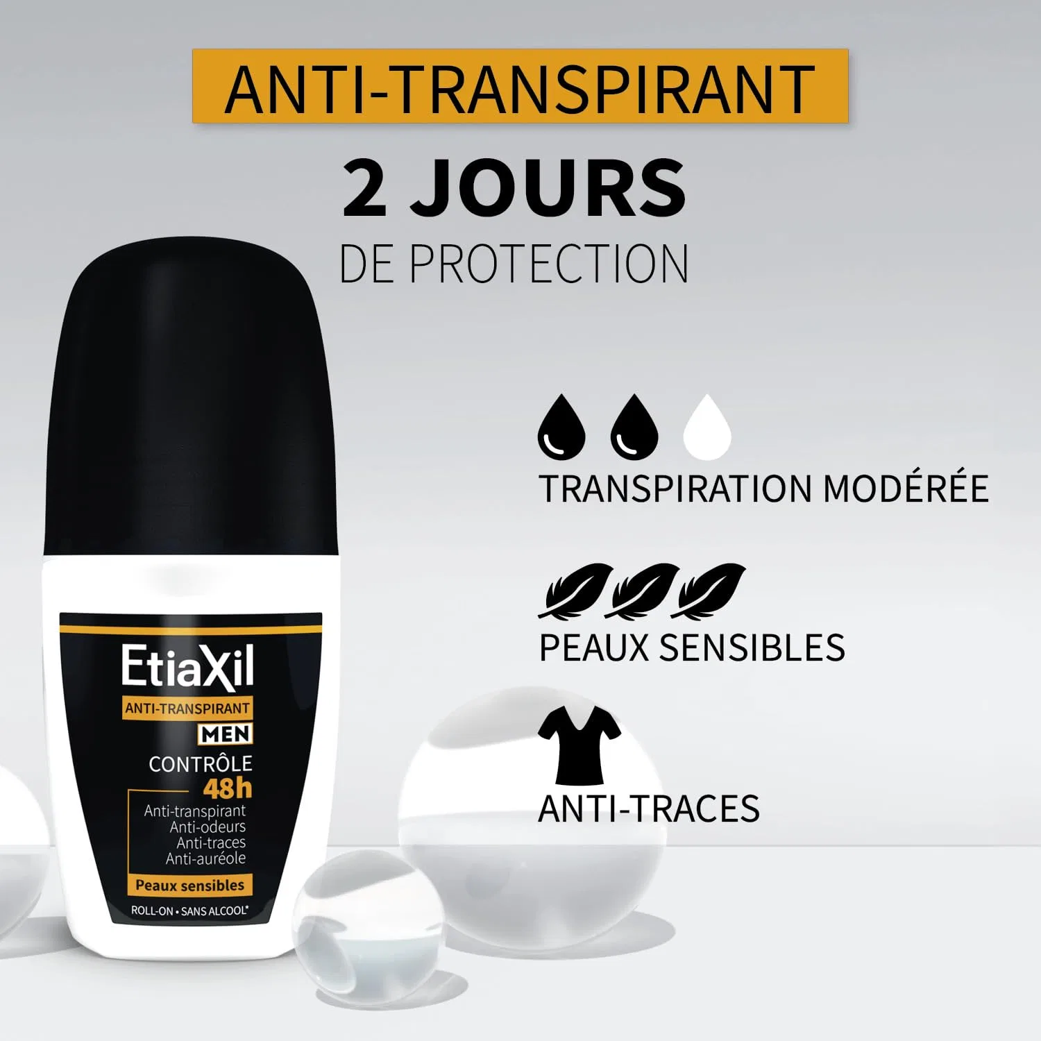 Мужской дезодорант-антиперспирант «Control 48 Hour» от Cooper Etiaxil Etiaxil — фото 4