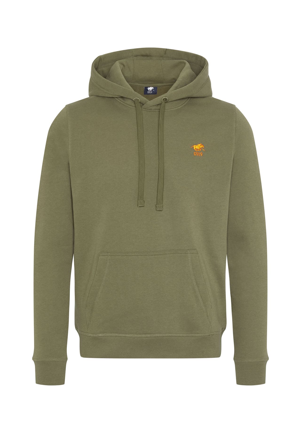 

Толстовка с вышитым символом-лейблом POLO SYLT, цвет 18-0521 Burnt Olive