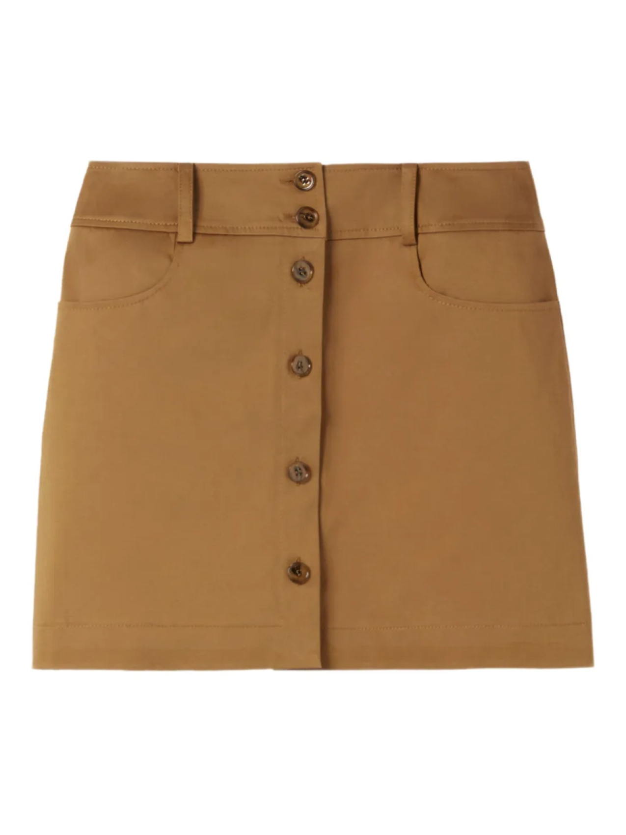

Юбка из смесового хлопка Claudie Pierlot, коричневый